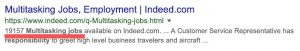 Indeed's multitasking jobs