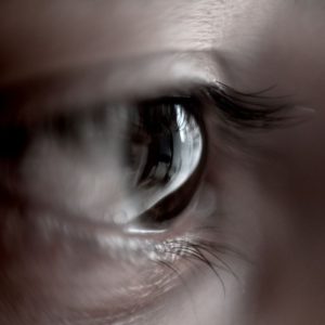 tear in eye
