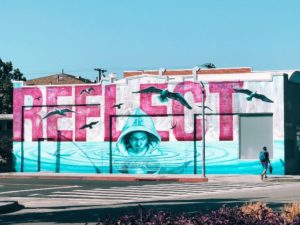 Large Reflect mural